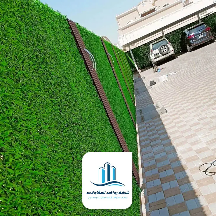 عشب صناعي للجدران