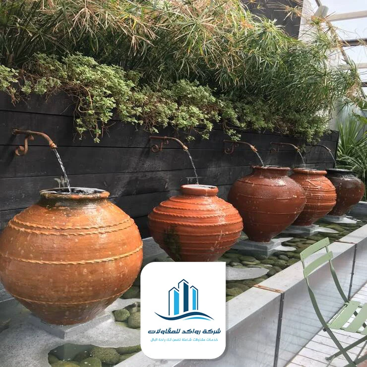 اشكال شلالات حدائق جدة