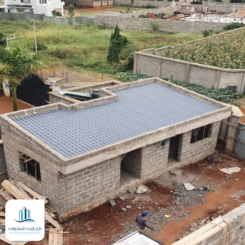 بناء ملحق في الحوش جدة