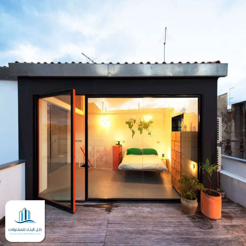 بناء غرف للخادمات جدة