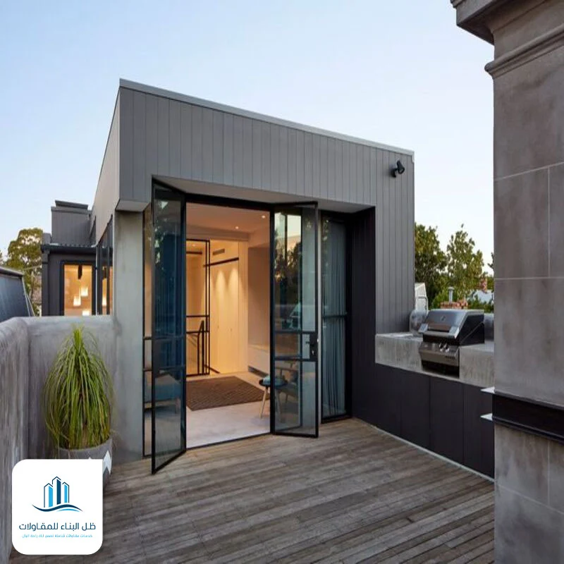 غرف خارجية زجاجية جدة