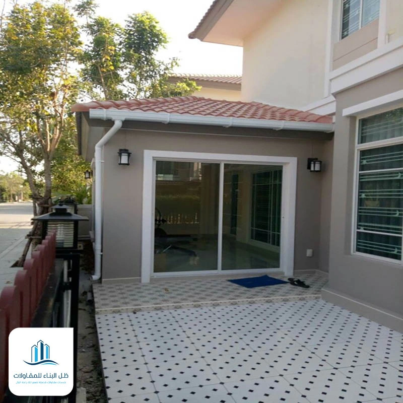 بناء مجلس خارجي جدة