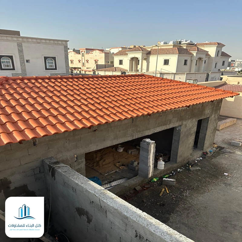 مجلس خارجي مع دورة مياه جدة