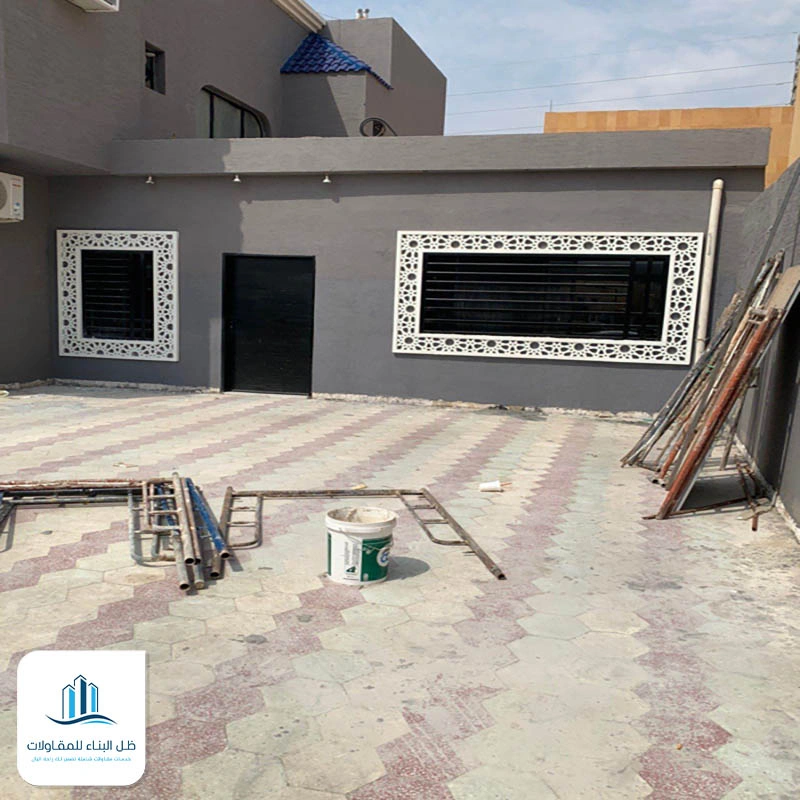 اشكال مجالس خارجية للمنازل جده