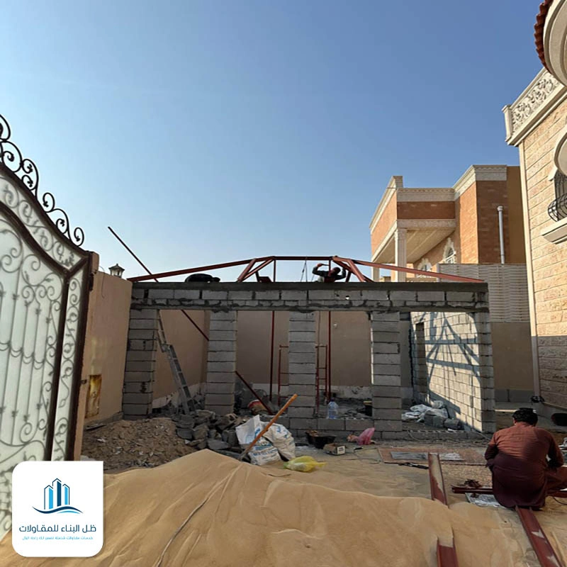 سعر بناء المجلس الخارجي جده